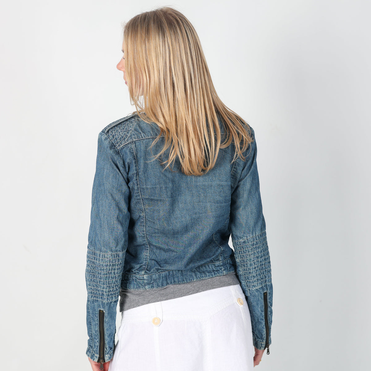 Blue 90s Ethic Denim Jacket (L)