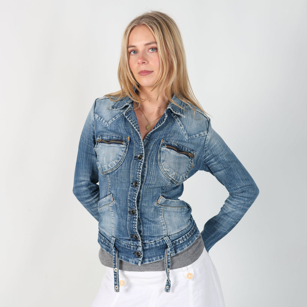 Blue 90s Nolita Denim Jacket (M)