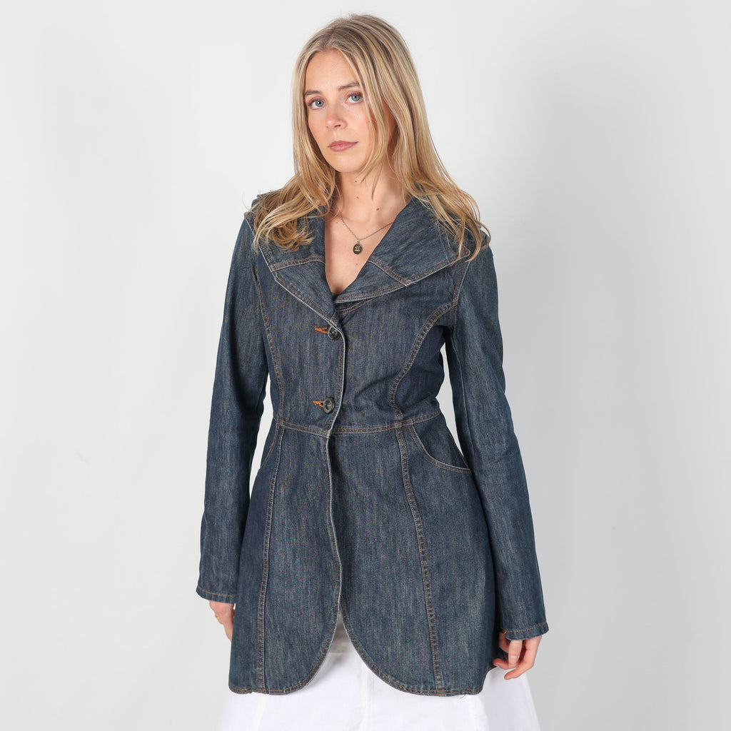 Blue 90s Terioatto Denim Jacket (M)