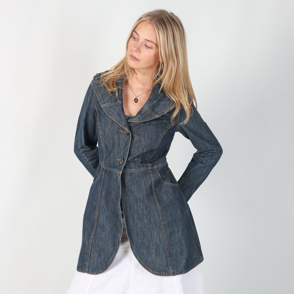 Blue 90s Terioatto Denim Jacket (M)