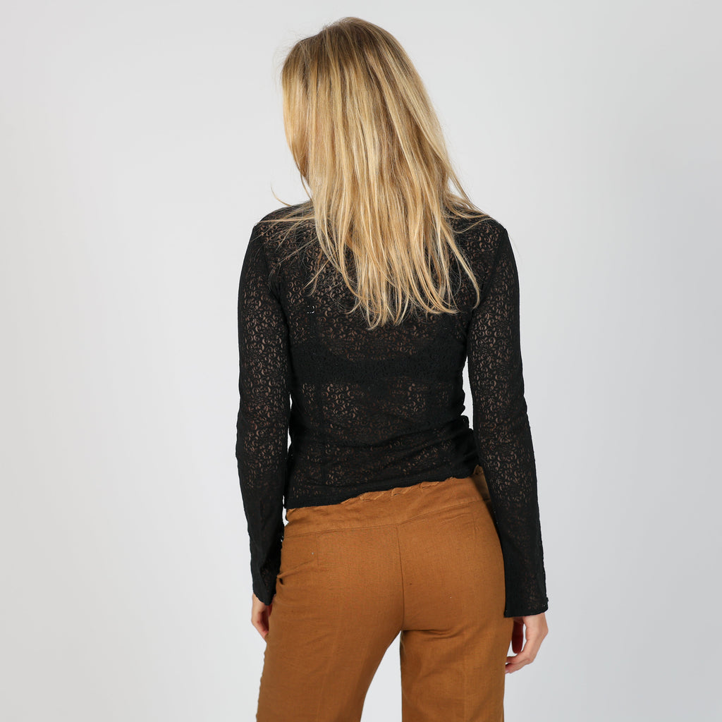 Black Y2K Motivi Blouse (S)