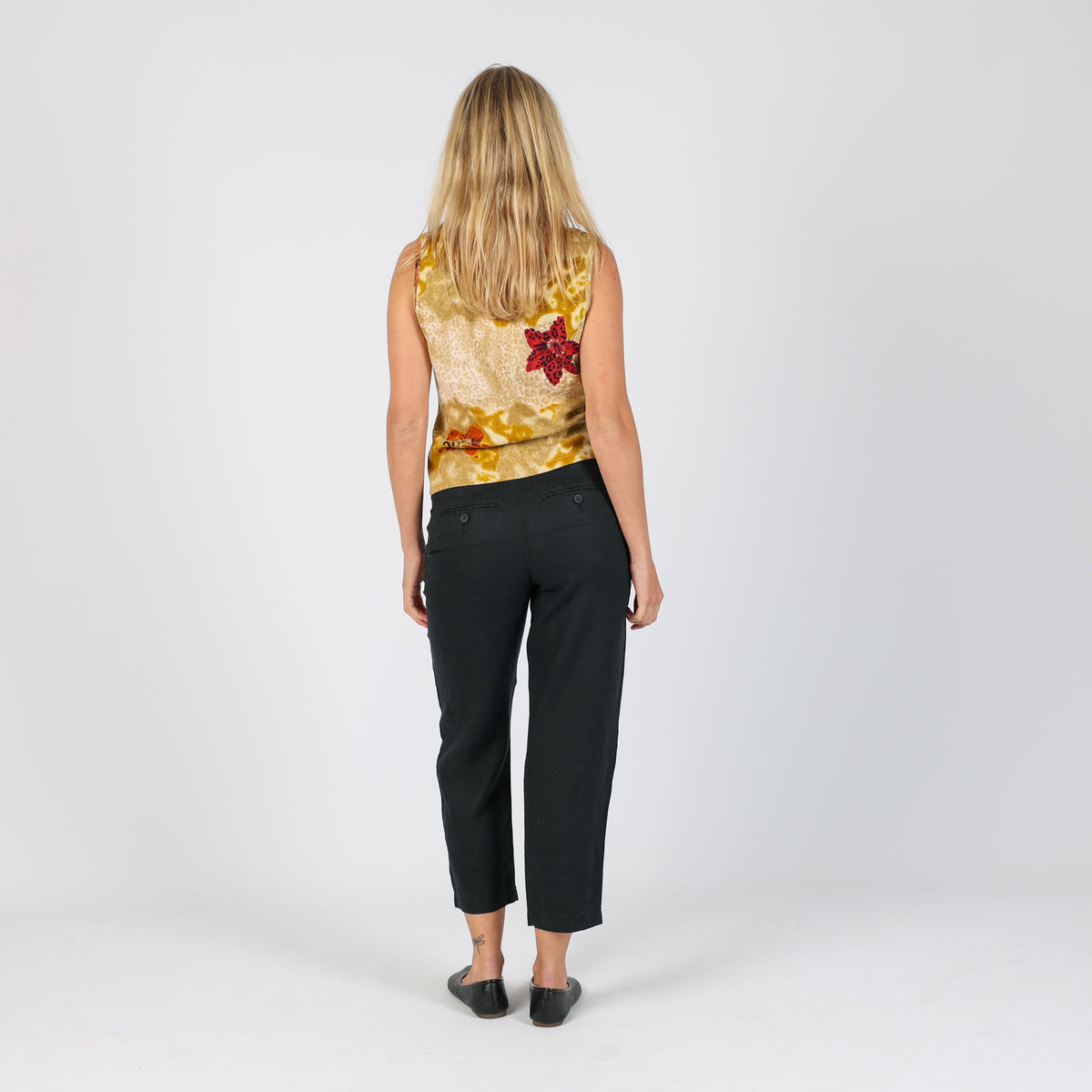 Black Y2K United Colors of Benetton Casual Trousers (XS)