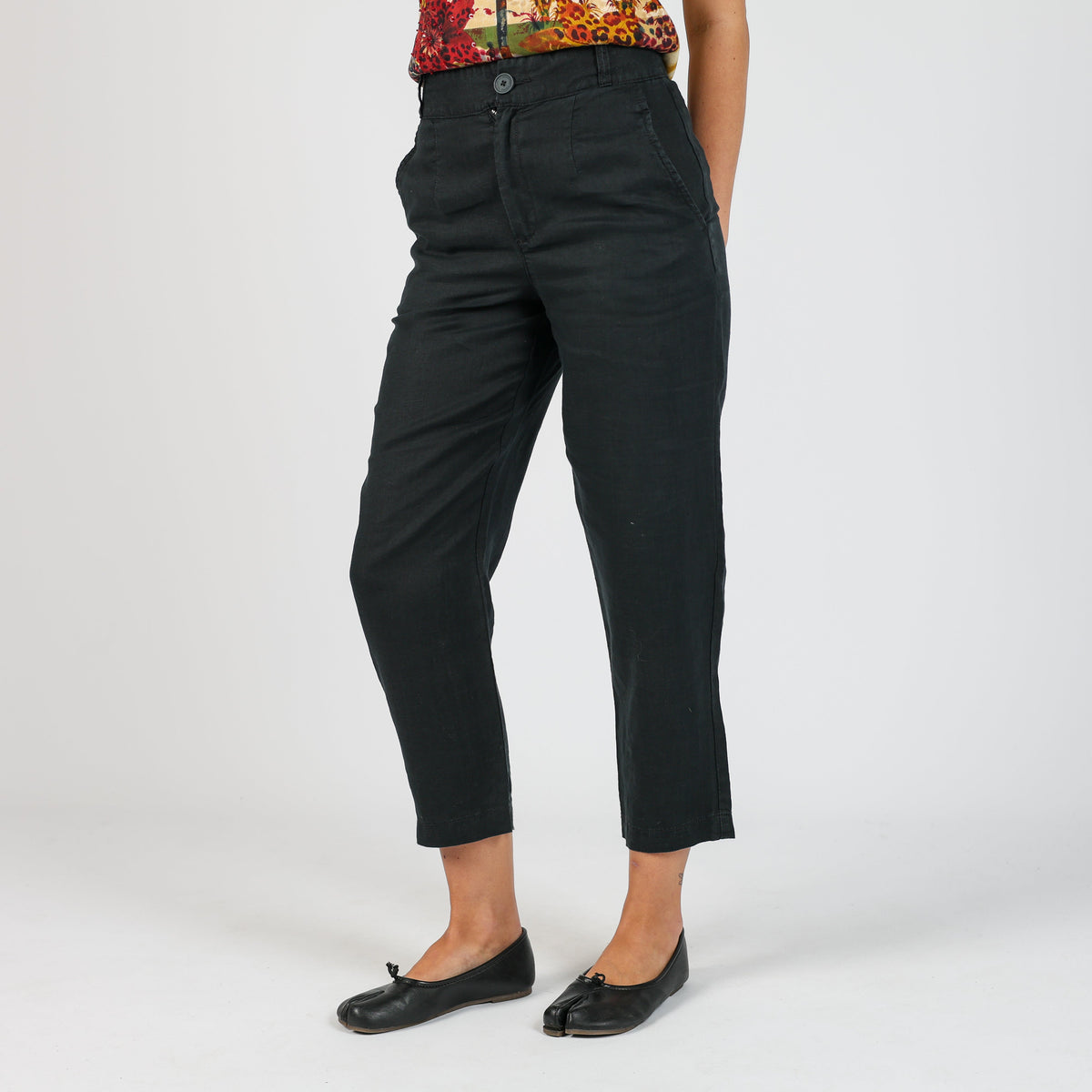 Black Y2K United Colors of Benetton Casual Trousers (XS)
