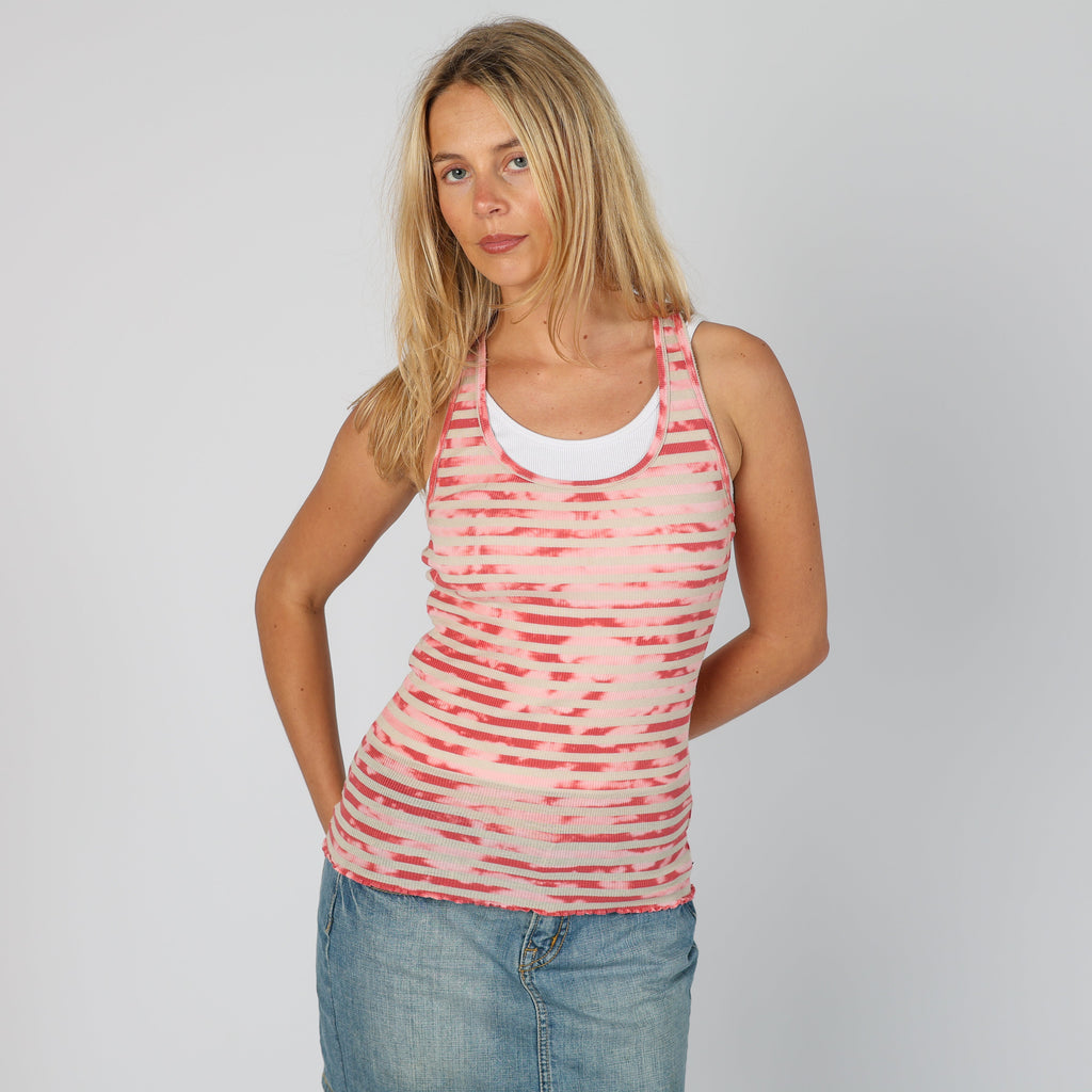 Beige Y2K Guess Jeans Cami (XS)