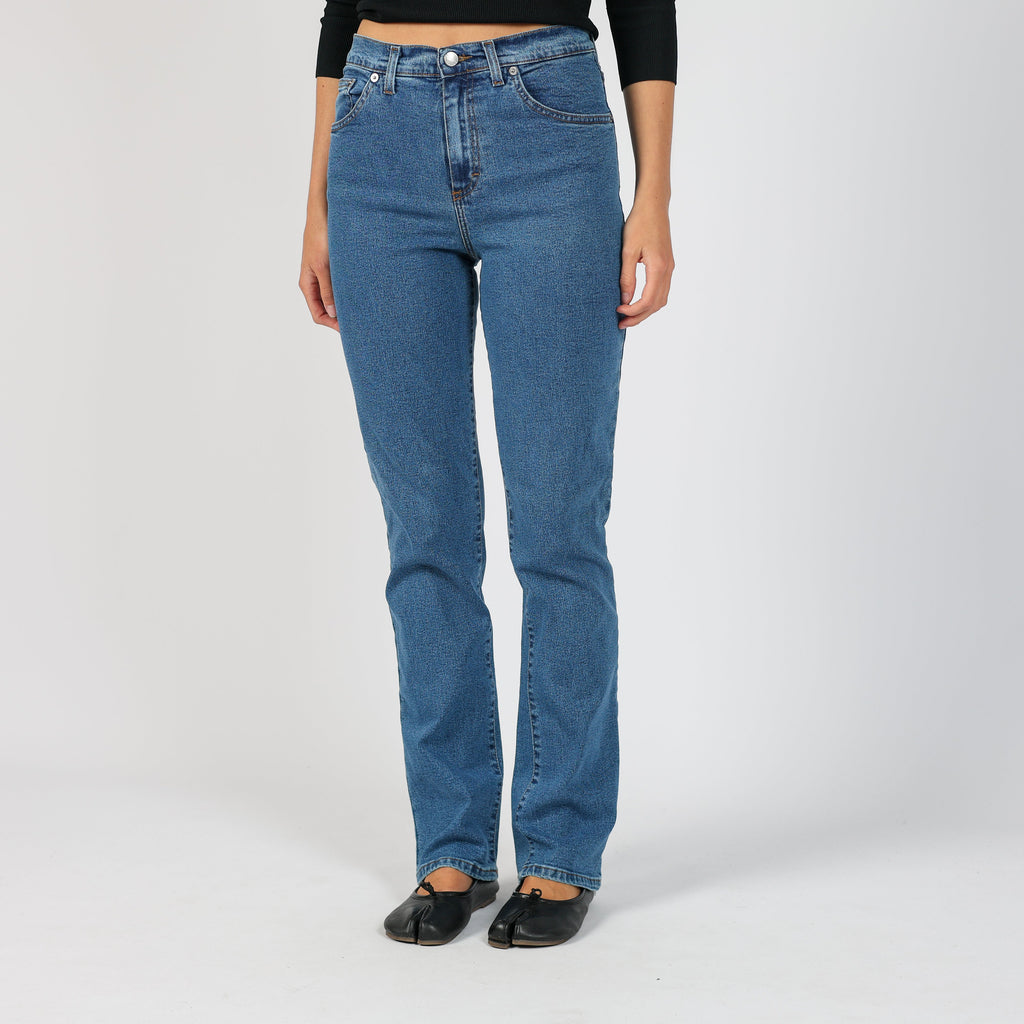 Blue Y2K Holiday Mom Jeans (XS)