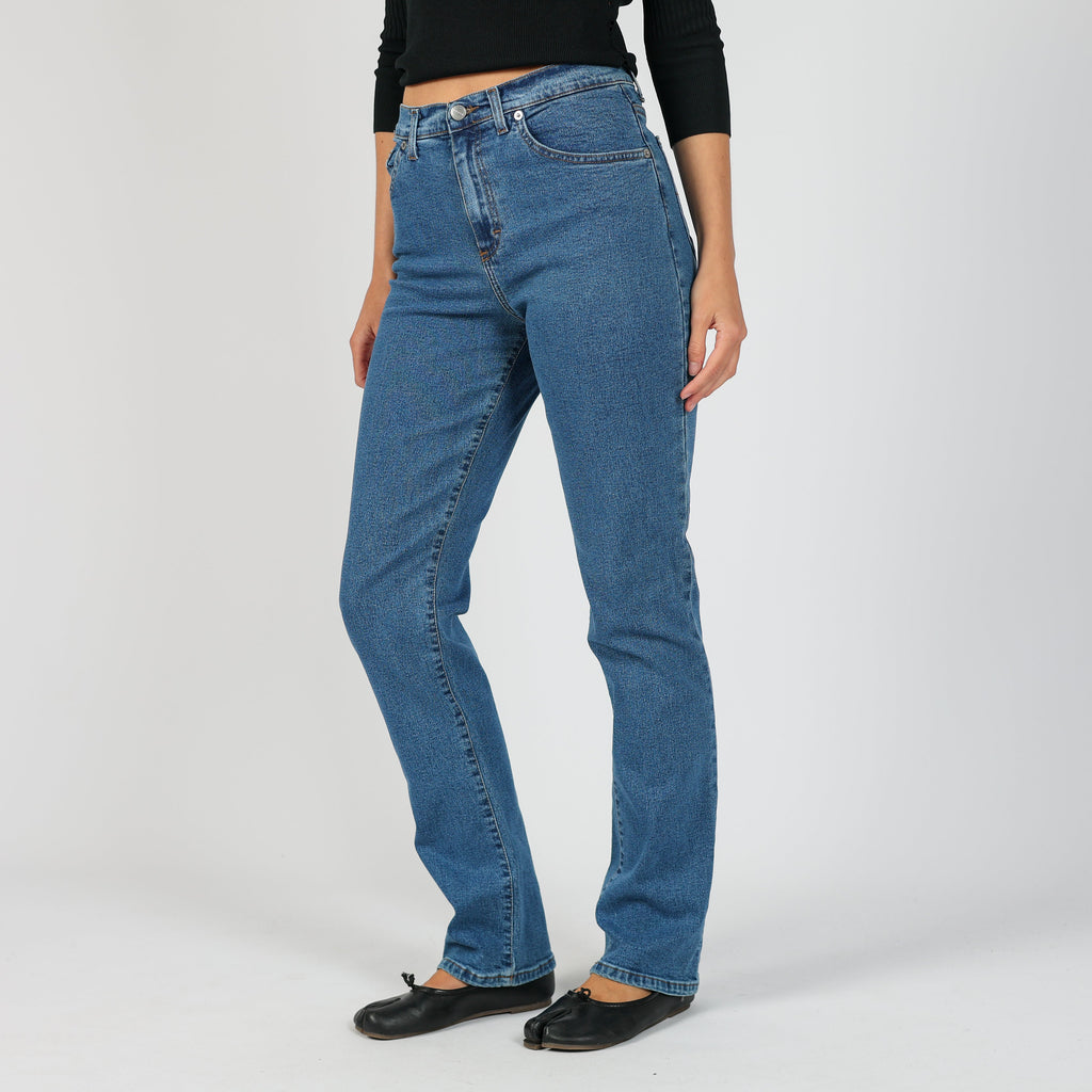 Blue Y2K Holiday Mom Jeans (XS)