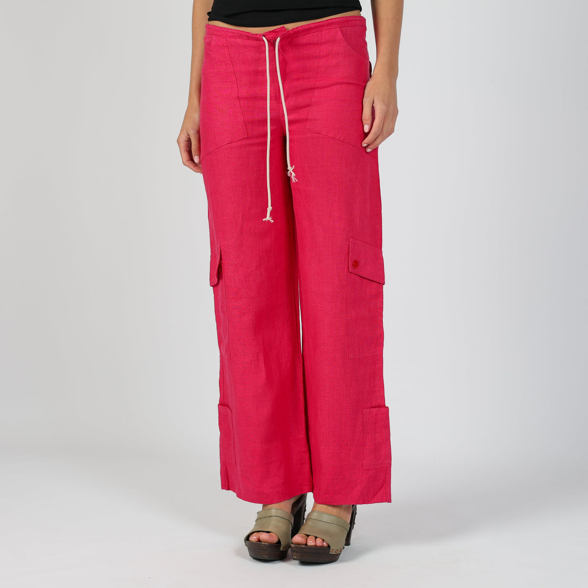 Pink Y2K Paolo Sperti Casual Trousers (S)
