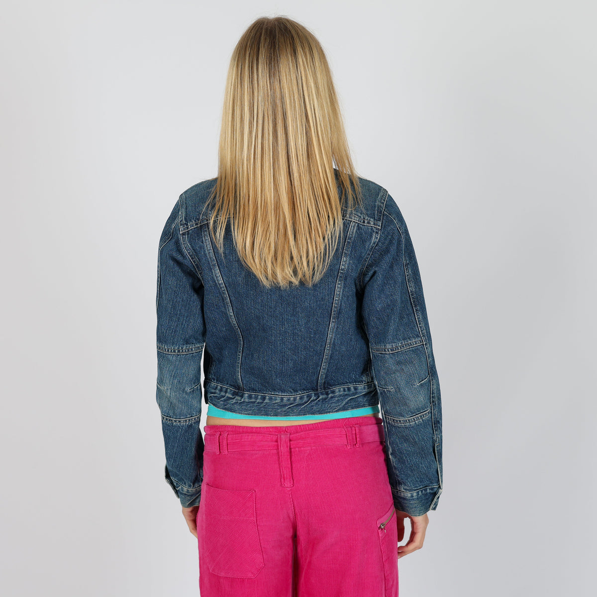 Blue Y2K Replay Denim Jacket (M)