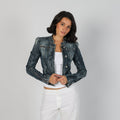 Blue Y2K Miss Sixty Denim Jacket (XS)