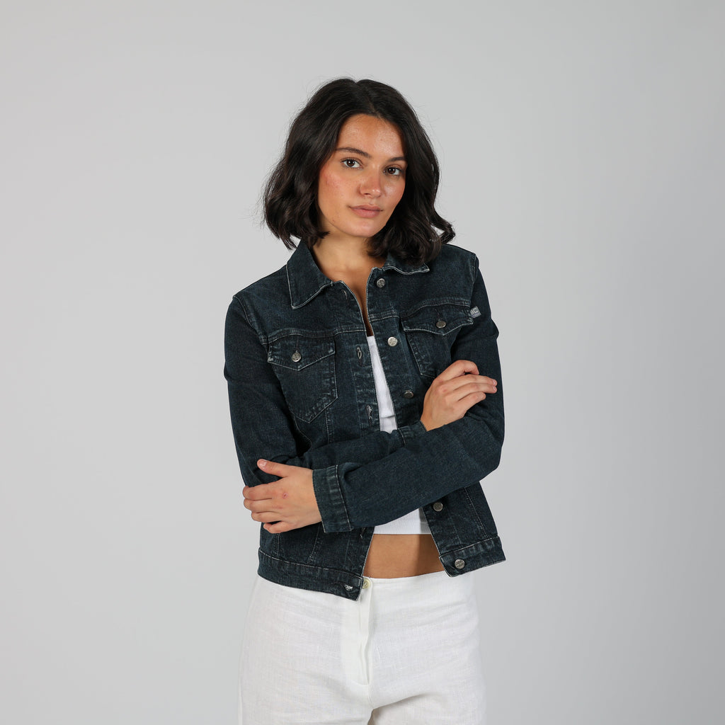 Blue Y2K Birgini Company Denim Jacket (S)