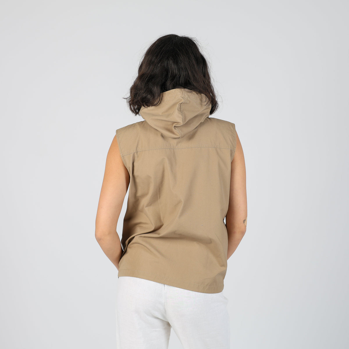 Brown Y2K Bailo Gilet (S)