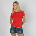 Red 90s Asics T-shirt (S)