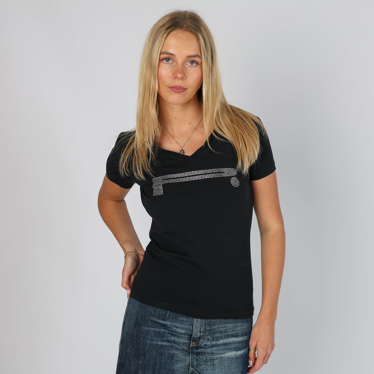 Black 90s Pirelli T-shirt (S)