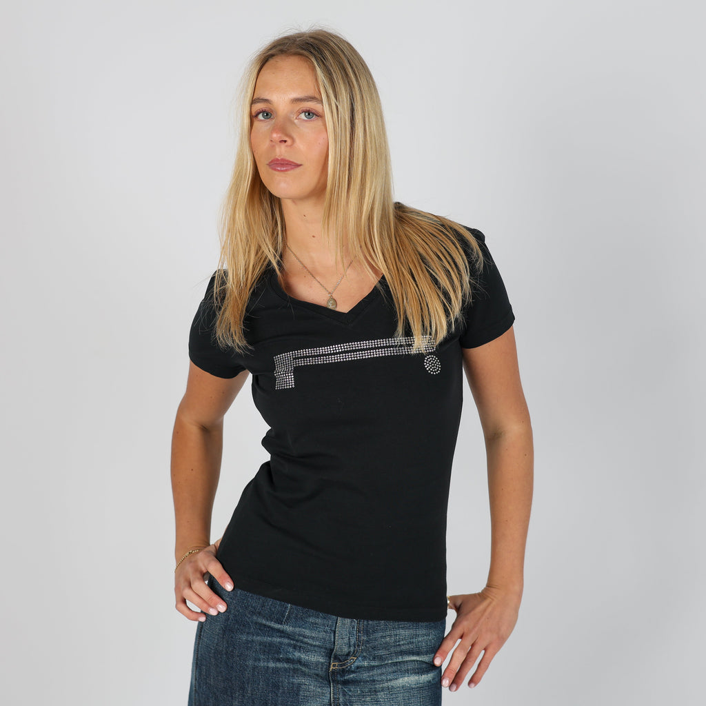 Black 90s Pirelli T-shirt (S)