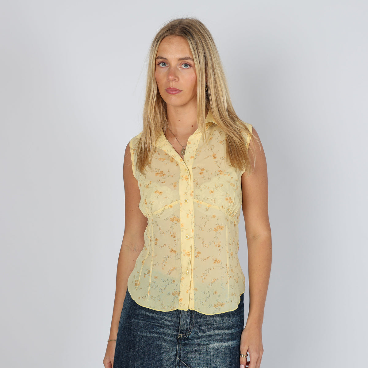 Yellow 90s Minuscola Cami (M)