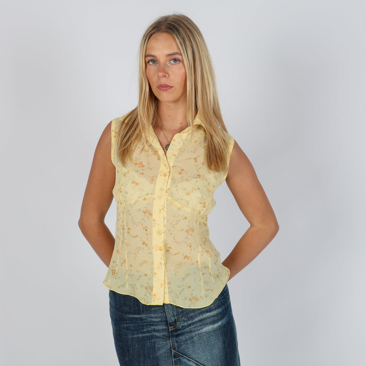 Yellow 90s Minuscola Cami (M)