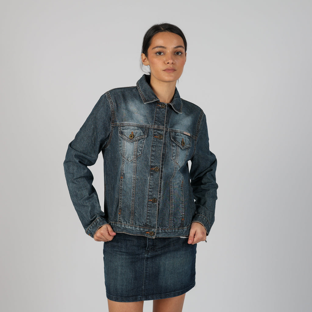 Blue Y2K Rica Lewis Denim Jacket (S)