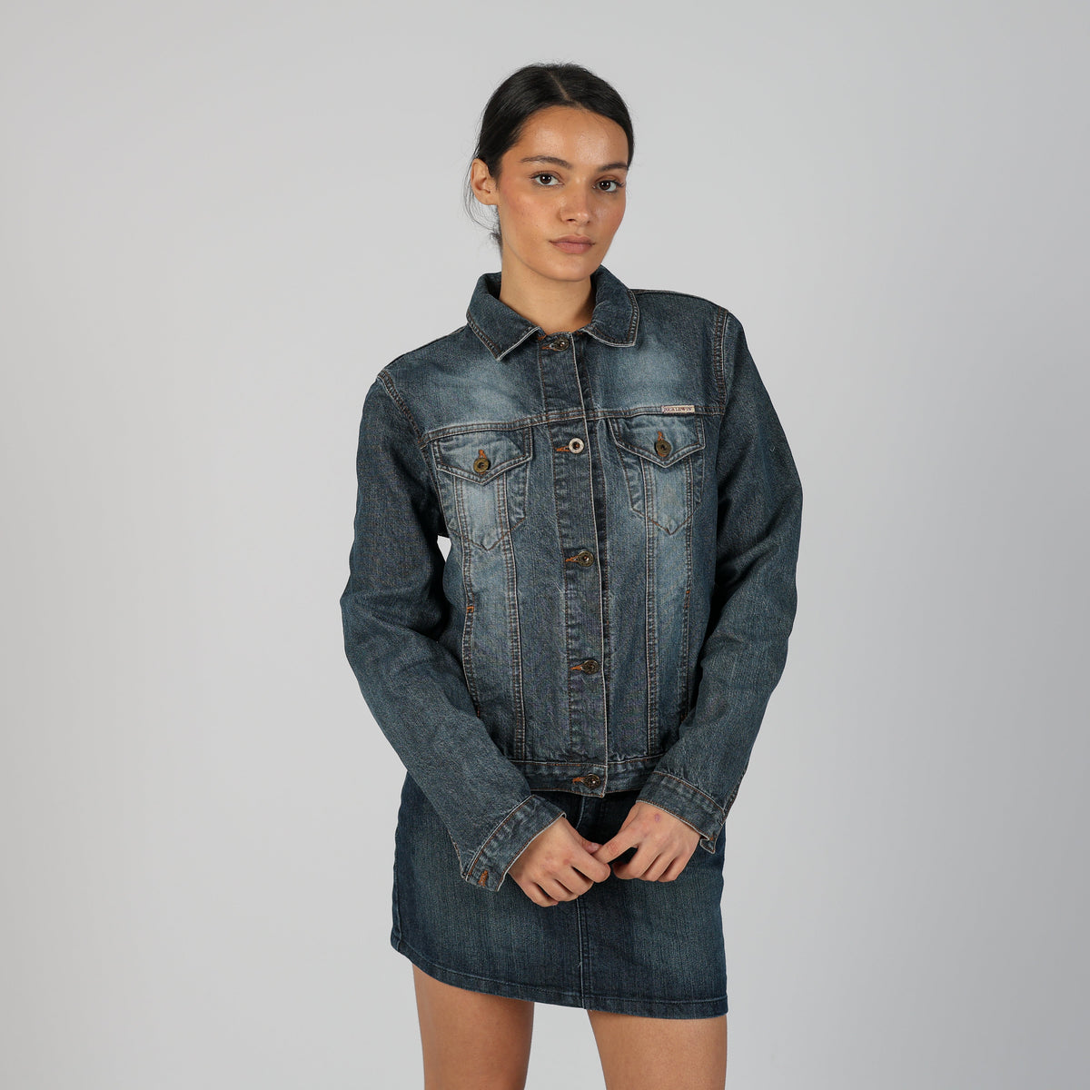 Blue Y2K Rica Lewis Denim Jacket (S)
