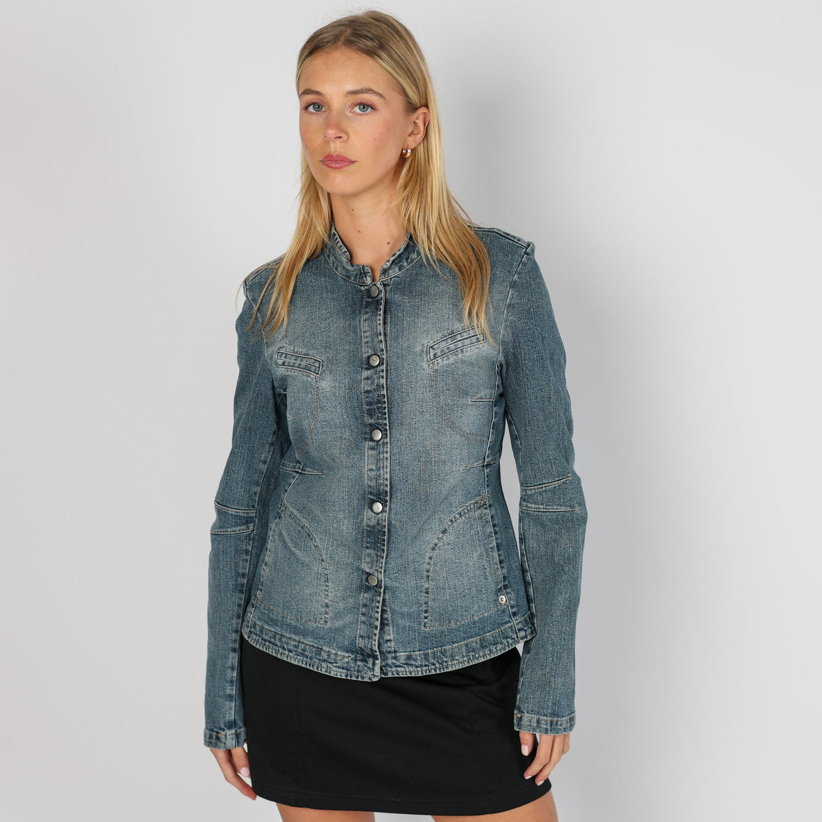 Blue Y2K Daniel & Mayer Denim Jacket (M)
