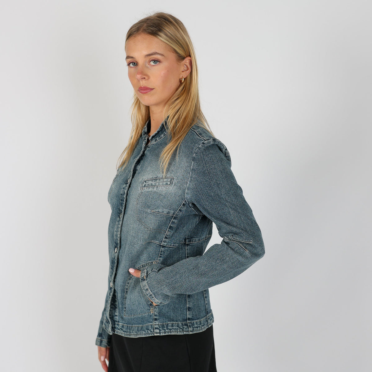 Blue Y2K Daniel & Mayer Denim Jacket (M)