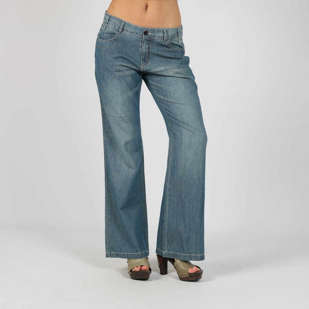 Blue 90s Semaford Woven Trousers (S)