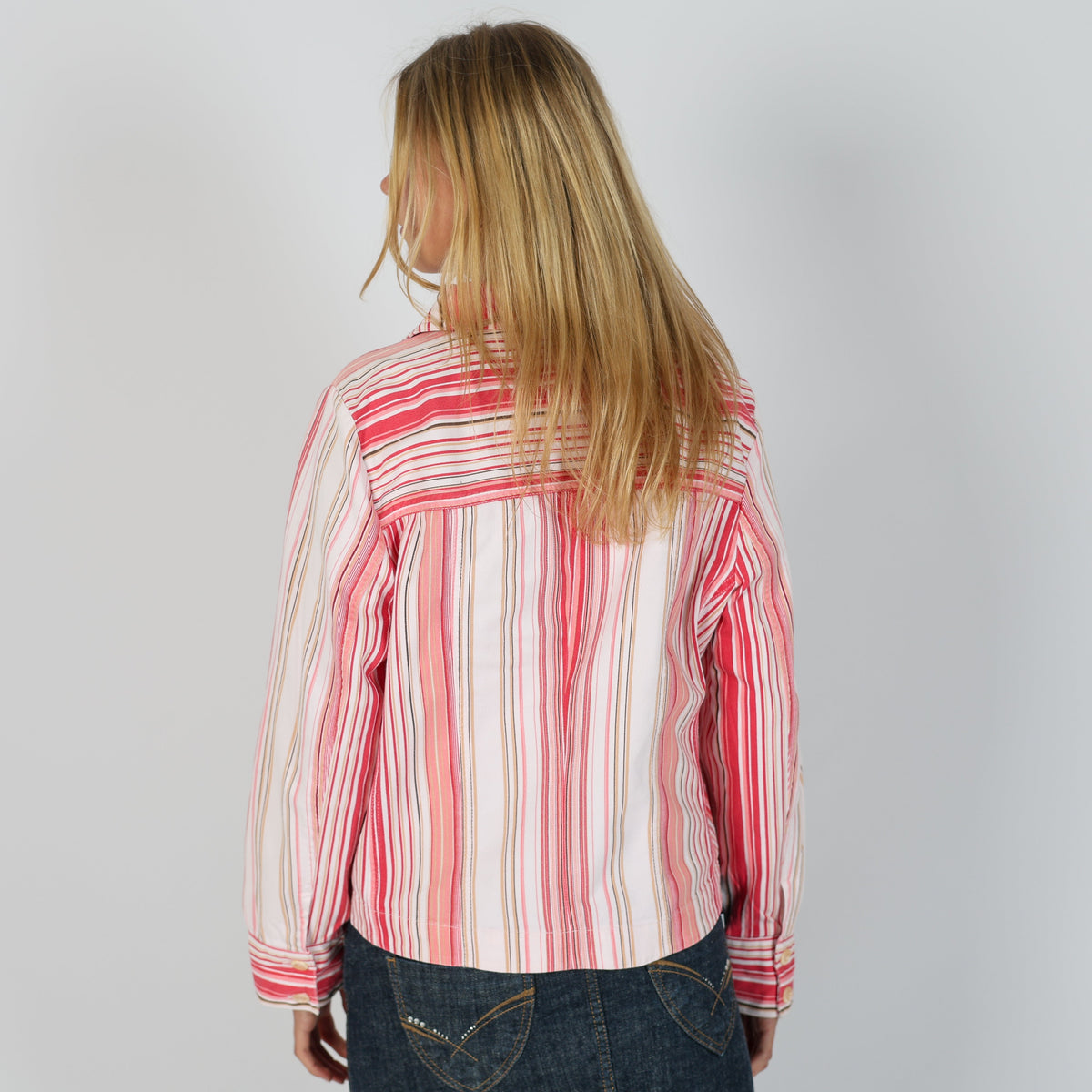Baby Pink Y2K More&More Shirt (L)