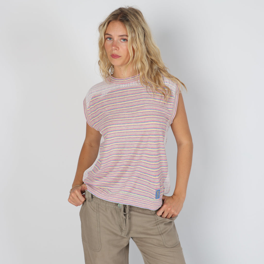 Multicoloured Y2K Diesel Knitted Top (L)
