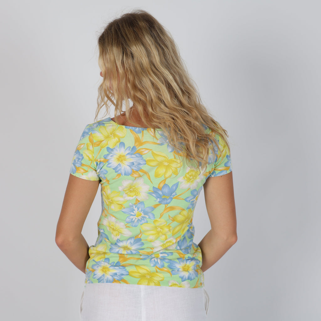 Yellow 90s Sisley T-shirt (S)