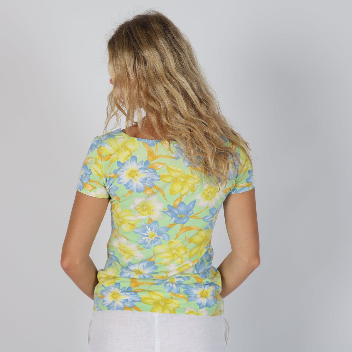 Yellow 90s Sisley T-shirt (S)