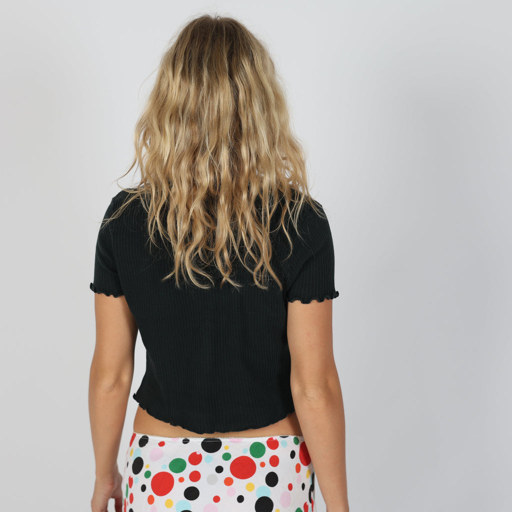 Black 90s Fiorucci T-shirt (S)