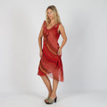 Red 90s Xia Gu Formal Dress (M)