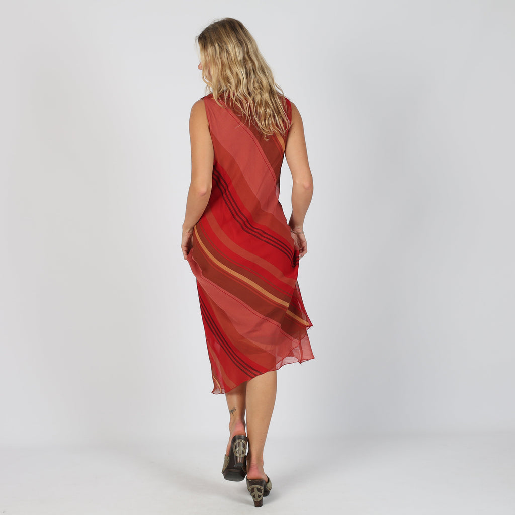 Red 90s Xia Gu Formal Dress (M)