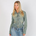 Light Blue Y2K Dolce & Gabbana Denim Jacket (S)
