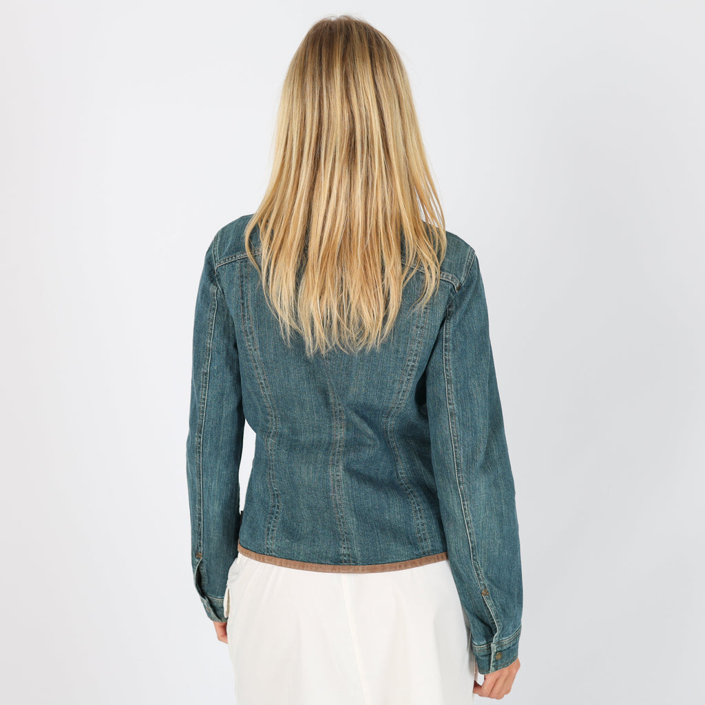 Blue Y2K Gui&Co Denim Jacket (S)