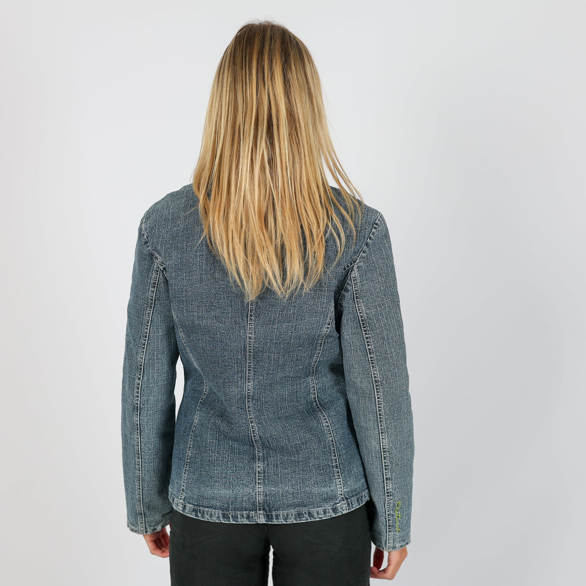 Light Blue Y2K One couch Denim Jacket (L)