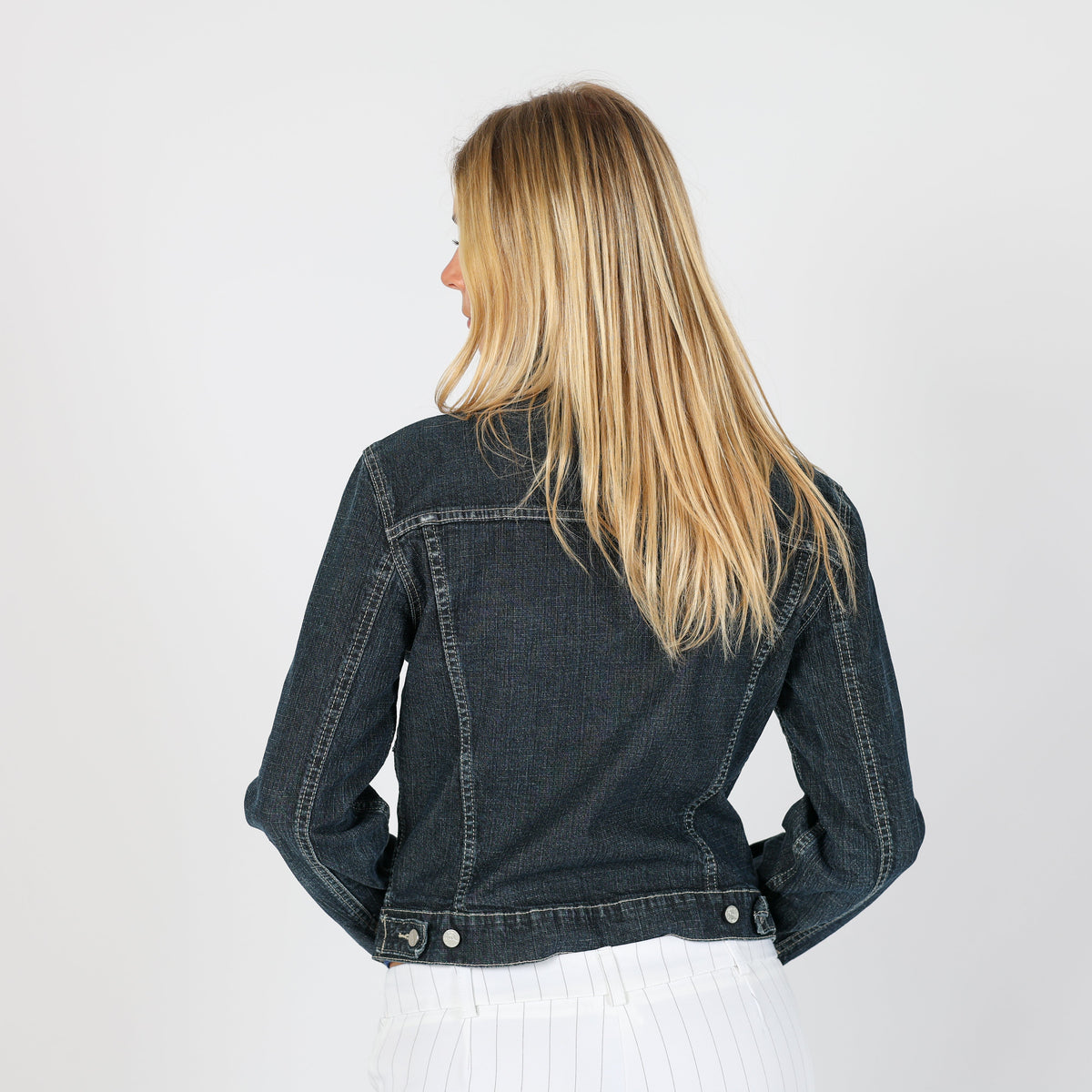 Blue Y2K Take.Two Denim Jacket (S)