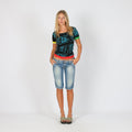 Blue Y2K Kocca 3/4 Jeans (XS)