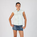 Light Blue Y2K Diesel Shirt (S)
