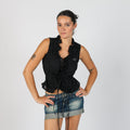 Black Y2K Liu Jo Blouse (S)