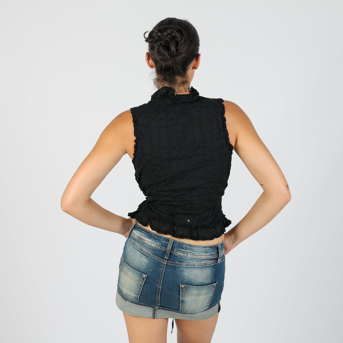 Black Y2K Liu Jo Blouse (S)