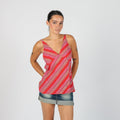 Red Y2K Cami sequins (M)