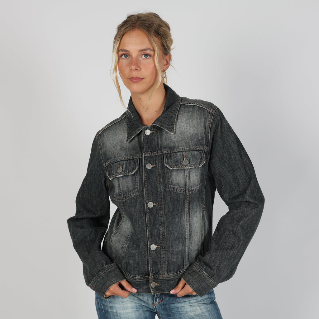 Blue Y2K United Colors of Benetton Denim Jacket (S)