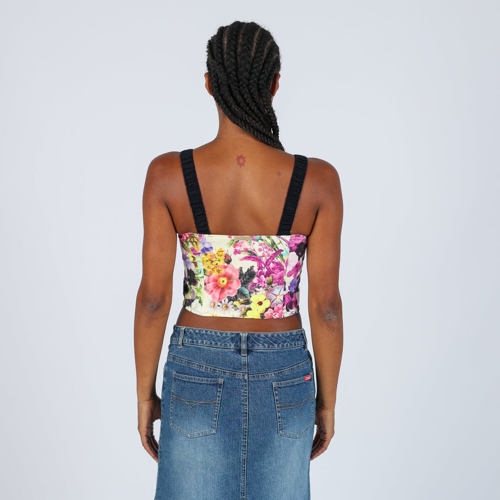 Multicoloured 90s Liu Jo Cami (S)