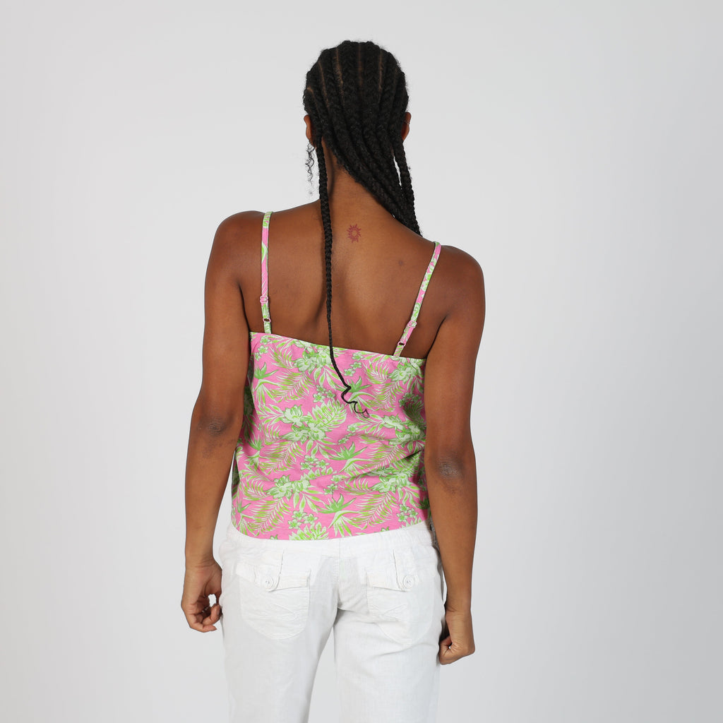 Baby Pink Y2K Fila Cami (M)