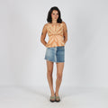 Blue Y2K Met Denim Mini Skirt (S)