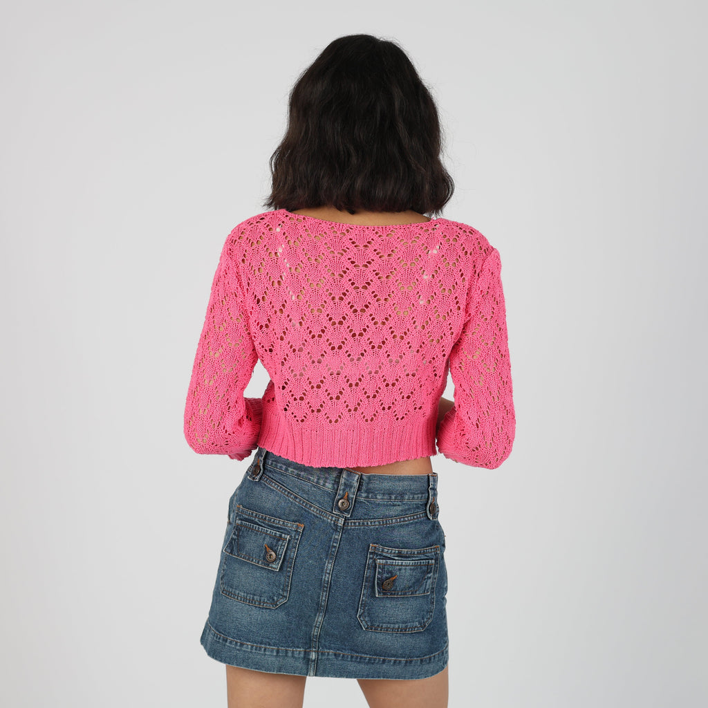 Blue Y2K Oviesse Denim Midi Skirt (S)