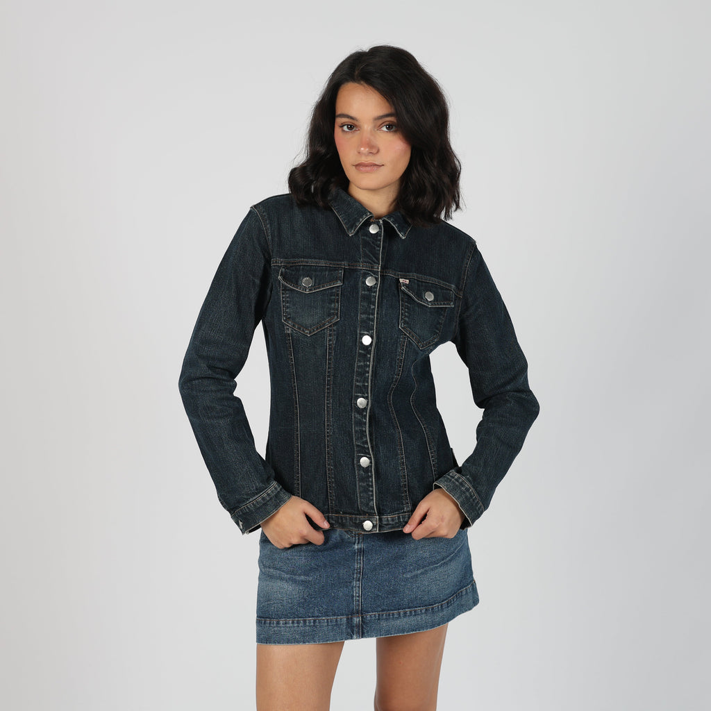Blue Y2K Miss Sixty Denim Jacket (M)
