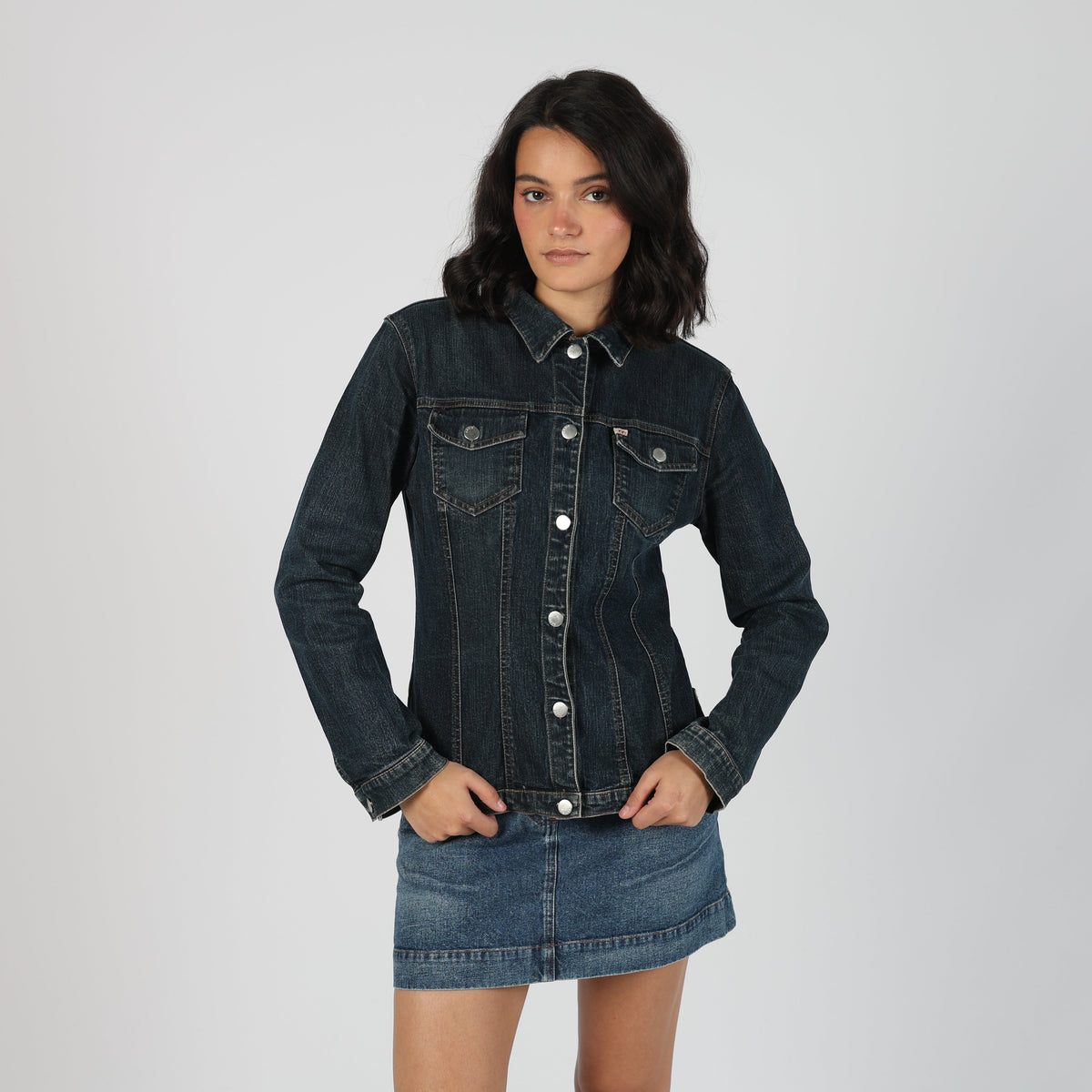 Blue Y2K Miss Sixty Denim Jacket (M)