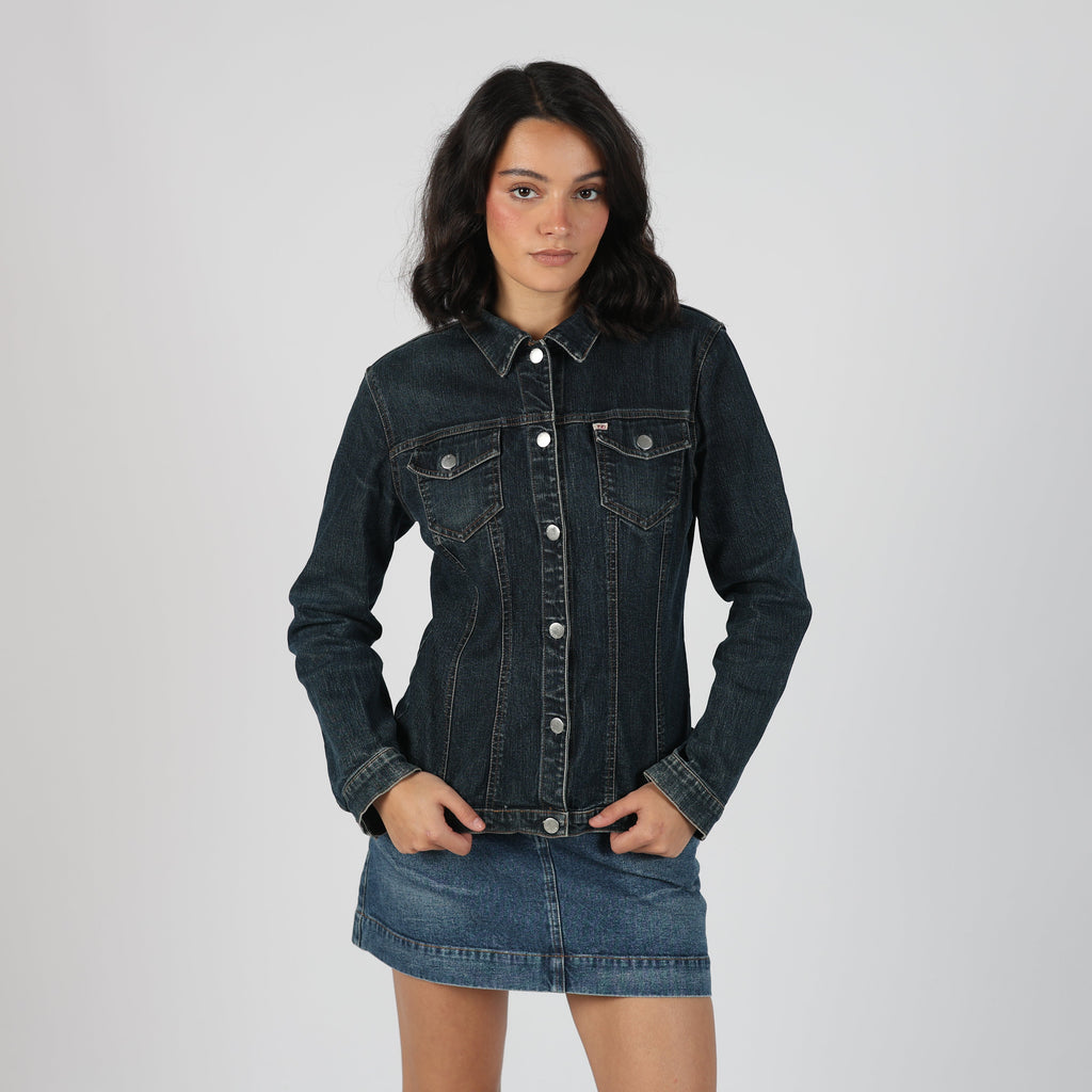 Blue Y2K Miss Sixty Denim Jacket (M)