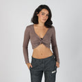 Brown Y2K CLP Cami (S)